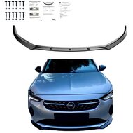 Oneway Voorspoilerlip passend voor Opel Corsa F 2019- - Glanzend zwart