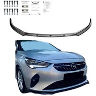Oneway Voorspoilerlip passend voor Opel Corsa F 2019- - Glanzend zwart