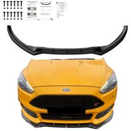 Oneway Voorspoilerlip passend voor Ford Focus ST MK3 HB/Kombi Facelift 2015-2018 - Glanzend zwart
