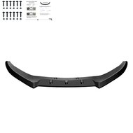 Oneway Voorspoilerlip passend voor Ford Puma ST/ST-Line 2019-2024 - Glanzend zwart