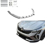 Oneway Voorspoilerlip passend voor Renault Clio V Facelift 2023- - Glanzend zwart