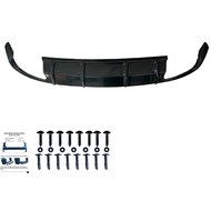 Oneway Achterbumperskirt (Diffuser) passend voor Skoda Superb 3V HB/Kombi 2015-2018 - Glanzend zwart