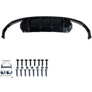 Oneway Achterbumperskirt (Diffuser) passend voor Skoda Octavia IV RS HB/Kombi 2020- - Glanzend zwart