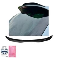 Oneway Dakspoiler (Cap) passend voor Seat Leon (5F) HB Cupra 2013-2020 - Glanzend zwart