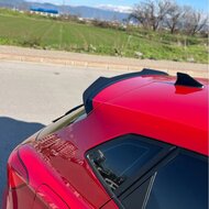  Oneway Dakspoiler (Cap) passend voor Seat Ibiza (6F) 2017- incl. FR - Glanzend zwart