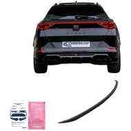  Oneway Achterspoiler passend voor Cupra Formentor 2020-2024 &amp; Facelift 2024- - Glanzend zwart