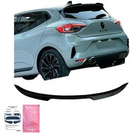 Oneway Dakspoiler (Cap) passend voor Renault Clio V Facelift 2023- - Glanzend zwart