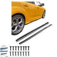 Oneway Set Sideskirts passend voor Ford Focus ST MK3 HB/Kombi 2010-2018 - Glanzend zwart