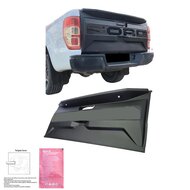  Oneway Achterklepcover passend voor Ford Ranger T6/T7/T8 2012-2022 - Matzwart