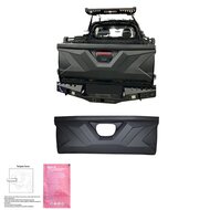 Oneway Achterklepcover passend voor Mitsubishi L200 Triton 4 2010-2014 - Matzwart