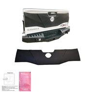  Oneway Achterklepcover passend voor Nissan Navara NP300 (D23) 2014-2021 - Versie 2 - Matzwart