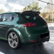 Driedelige dakspoiler passend voor Seat Leon 1P facelift model 2009 - 2012