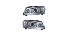 Projector koplampen chroom passend voor Peugeot 106 