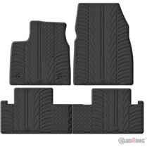 Gledring Rubbermatten passend voor Renault Megane E-Tech 2022- (T profiel 4-delig + montageclips)