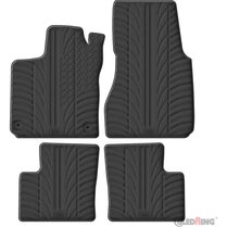 Gledring Rubbermatten passend voor Renault Twingo E-Tech 2020- (T profiel 4-delig + montageclips)