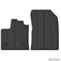 Gledring Rubbermatten passend voor Renault Express Cargo 2021- (T profiel 2-delig)