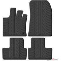 Gledring Rubbermatten passend voor Renault Captur II 2020- (T profiel 4-delig + montageclips)