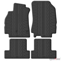 Gledring Rubbermatten passend voor Renault Megane III HB 5-deurs 2008-2015 (T profiel 4-delig)