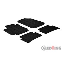 Gledring Rubbermatten passend voor Renault Clio IV 5 deurs 2012-2019 / Clio IV GT 2013-