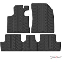 Gledring Rubbermatten passend voor Citroen C4 Picasso 2013- & C4 Spacetourer 2018- (T profiel 5-delig)