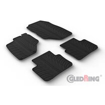  Gledring Rubbermatten passend voor Peugeot 5008 III Hybrid/PHEV 2024- (T profiel 4-delig + montageclips)
