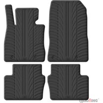  Gledring Rubbermatten passend voor Mazda 2 11/2014- (T profiel 4-delig + montageclips)