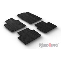 Gledring Rubbermatten passend voor Mazda CX-30 8/2019- (T profiel 4-delig + montageclips)