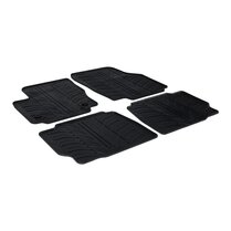 Gledring Rubbermatten passend voor Ford Mondeo 5 deurs 2011-2014 (T profiel 4-delig + montageclips)