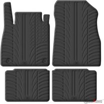Gledring Rubbermatten passend voor Nissan Micra K14 2017- (T profiel 4-delig + montageclips)