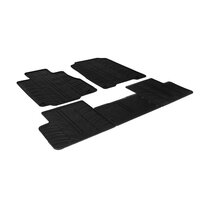 Gledring Rubbermatten passend voor Honda CR-V 2012-2018 (T Profil 5- delig + montageclips)