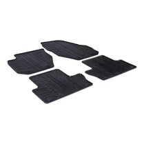 Gledring Rubbermatten passend voor Volvo XC60 2008-2016 (T profiel 4-delig + montageclips)