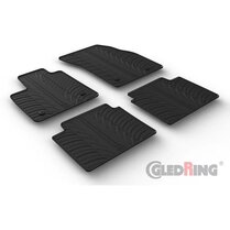 Gledring Rubbermatten passend voor Ford Focus IV HB 5-deurs & Wagon 2018- (T profiel 4-delig + montageclips)