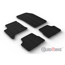 Gledring Rubbermatten passend voor Fiat 600 Hybrid 2024- (T profiel 4-delig + montageclips)