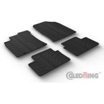 Gledring Rubbermatten passend voor Kia Cee'd HB 5-deurs/SW 6/2018- & XCee'd 6/2019- & Pro Cee'd 2018- (T profiel 4-delig + montageclips)