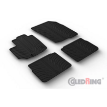  Gledring Rubbermatten passend voor Suzuki SX4 S-Cross 2022- (T profiel 4-delig + montageclips)