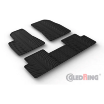Gledring Rubbermatten passend voor Tesla Model 3 7/2017-11/2020 (T profiel 5-delig)