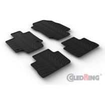 Gledring Rubbermatten passend voor Toyota RAV4 Hybrid 2019- & Suzuki Across Hybrid 2020- (T profiel 4-delig + montageclips)