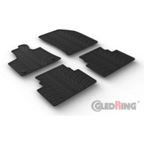 Gledring Rubbermatten passend voor Citroën C5 Aircross 12/2018- (T Profil 4- delig + montageclips)