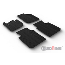 Gledring Rubbermatten passend voor Honda HR-V (RV) Hybrid 2021- (T profiel 4-delig + montageclips)
