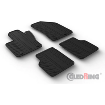 Gledring Rubbermatten passend voor Jeep Compass 5/2017- (T profiel 4-delig + montageclips)