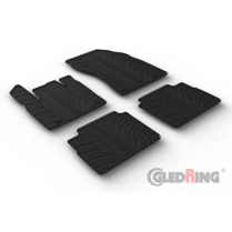 Gledring Rubbermatten passend voor Nissan X-Trail e-Power Hybrid 2021- (T profiel 4-delig + montageclips)