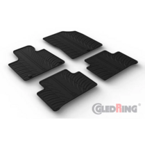  Gledring Rubbermatten passend voor Kia Sorento IV (MQ4) Diesel 2020- (T profiel 4-delig + montageclips)