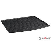 Gledring Rubbasol (Rubber) Kofferbakmat passend voor Skoda Kodiaq (5-Personen) 2017-2024 (Lage laadvloer zonder reservewiel)