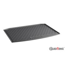 Gledring Rubbasol (Rubber) Kofferbakmat passend voor Skoda Karoq 2WD 7/2017- (Lage laadvloer)