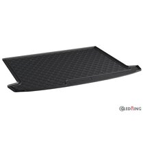  Gledring Rubbasol (Rubber) Kofferbakmat passend voor Renault Clio IV Grandtour 2013- (Hoge laadvloer)