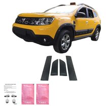 Oneway Set deurpanelen passend voor Dacia Duster II 2018-2024 (Off-Road) - Matzwart