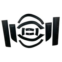 Oneway Complete bodykit passend voor Dacia Duster II 2018-2024 met Park Assist (Offroad) - Matzwart