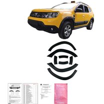 Oneway Complete bodykit passend voor Dacia Duster II 2018-2024 (Offroad) (zonder Duster markering) - Matzwart