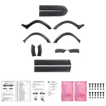 Oneway Complete bodykit passend voor Dacia Duster I 2010-2017 (zonder Duster markering) - Matzwart