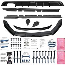 Oneway Complete bodykit passend voor Seat Leon (5F) HB 5-deurs FR Facelift 2017-2020 - Glanzend zwart